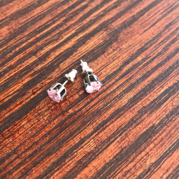 PINK STUDS - Picture 1 of 2
